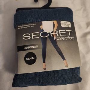 Ladies Xl Jean leggings NWT